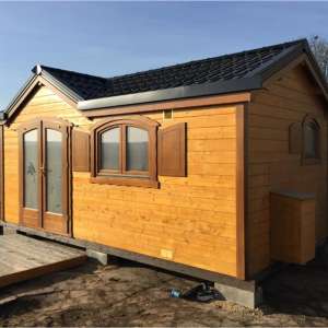 LORRAINE : chalet de loisir en bois, 15 à 19M2