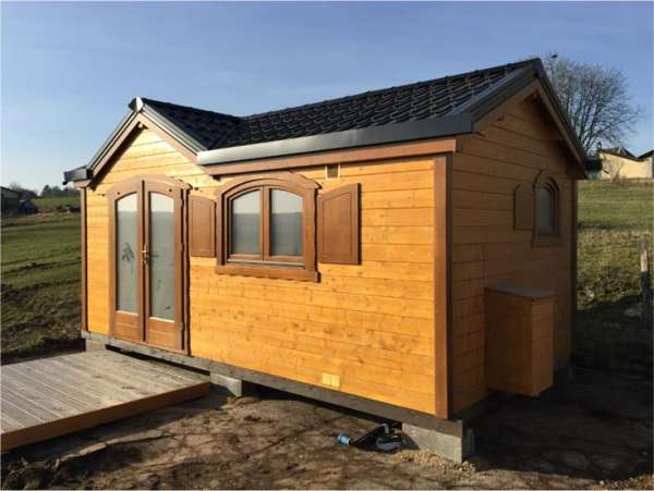 LORRAINE : chalet de loisir en bois, 15 à 19M2