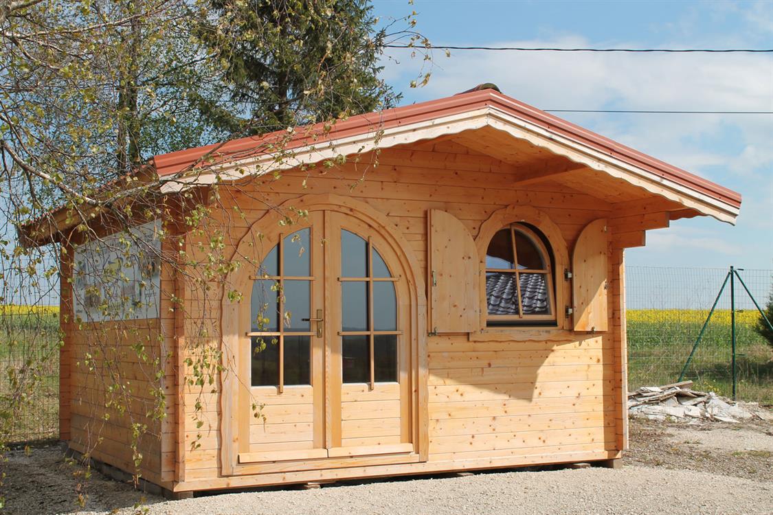 Chalet de jardin avec qualité et finesse