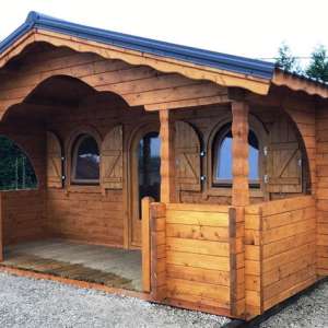 MIMOSA : chalet de loisir avec terrasse, 29M2