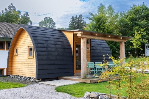 petite maison en bois sans permis de construire originale, moderne et confortable